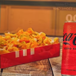 Jalapeno Fries with Cheese + Can