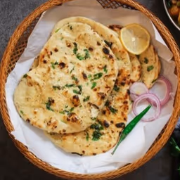 Garlic, Onion Coriander Naan