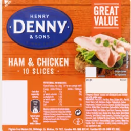 Denny - Ham and Chicken 10slices 90g