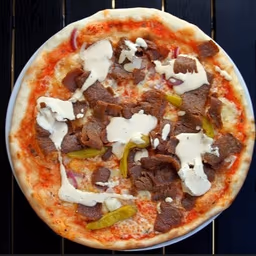 Kebab Pizza