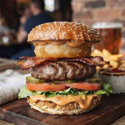 Rodeo Burger Meal